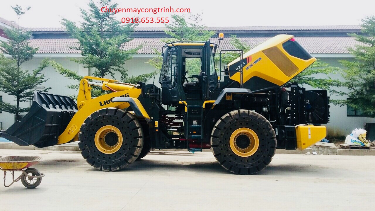 Máy xúc lật LIUGONG CLG877H- gầu 5.7 m3 ( Khối ) Bản Cao Cấp