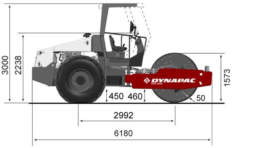 Lu rung Dynapac CA510D