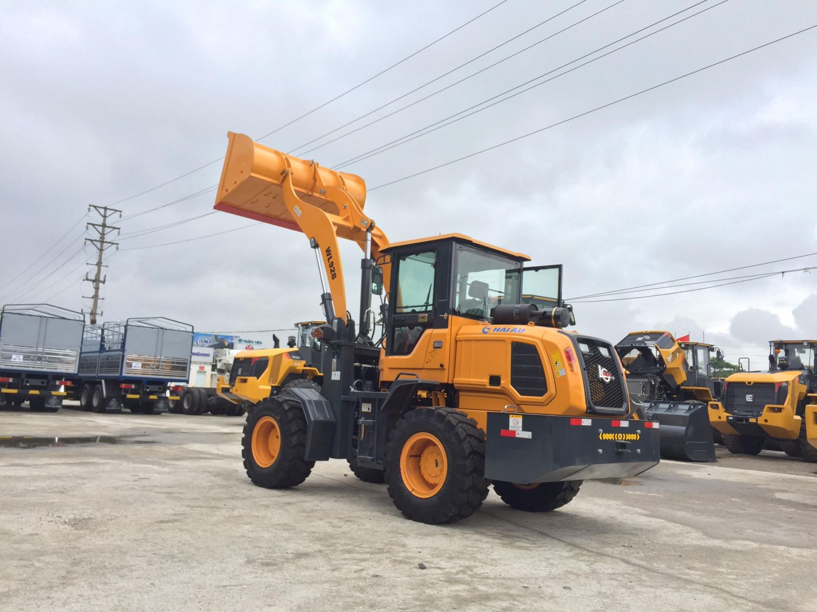 Xúc Lật Laigong WL930 Gầu 1.4 Khối Chính Hãng Hải Âu