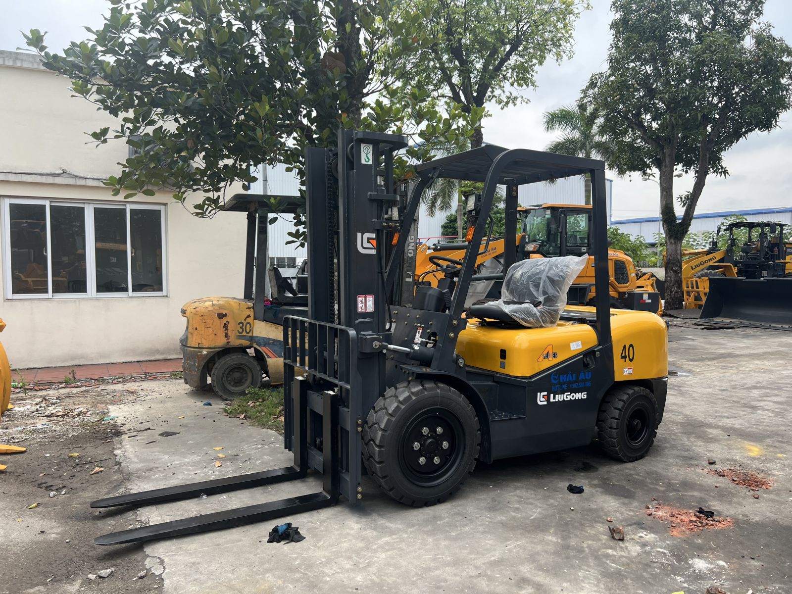 Xe Nâng Dầu 4 tấn Liugong CPCD40 - Xe Nâng Trung Quốc