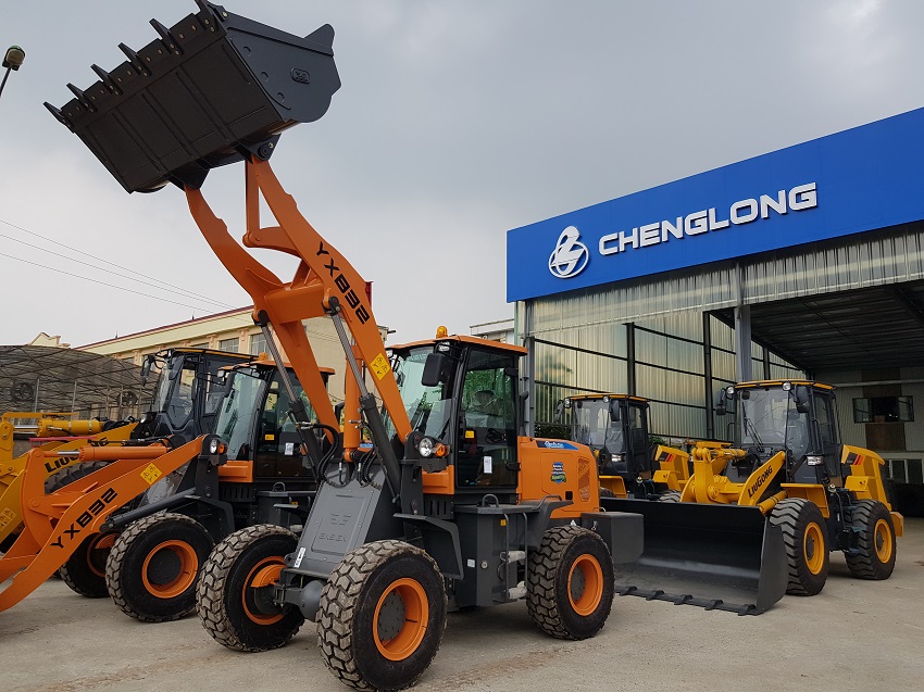 Xe Xúc Lật Ensign YX832 gầu 1.2m3 - Hàng cao cấp Cty Hải Âu