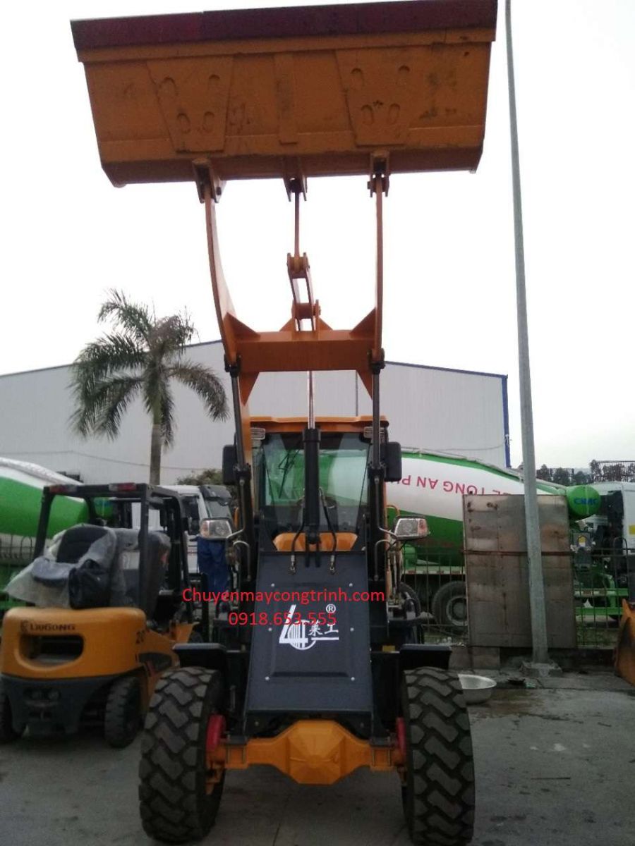 Máy xúc lật LaiGong ZL16 gầu 8 tấc - xúc lật tốt giá rẻ !