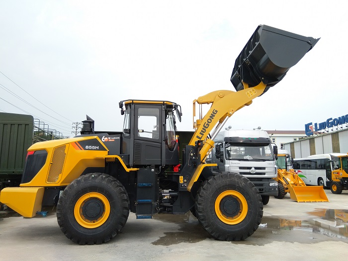 Xúc lật Liugong CLG855H gầu 3.3m3 - 3.7m3 phiên bản cao cấp