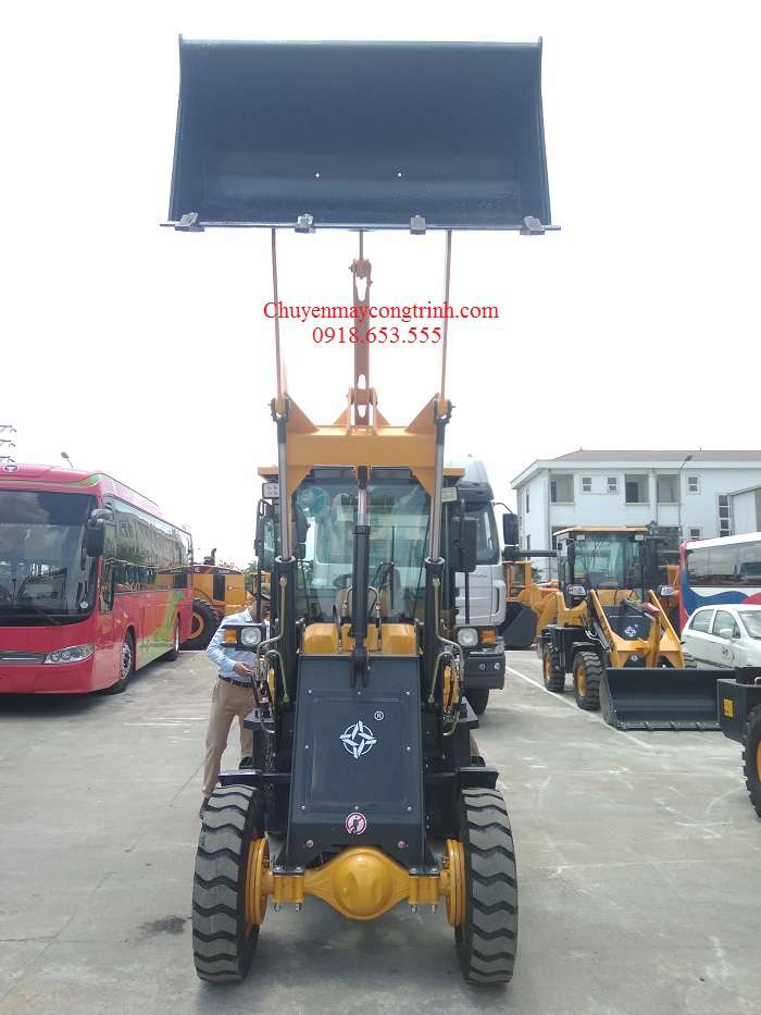 Máy xúc lật nhỏ JingYu ZL918 gầu 0.35m3 giá rẻ - Hải Âu