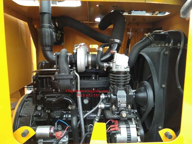 xúc lật nhỏ cần dài 4.2m-4.5m xúc nông sản, hạt điều, vỏ quế