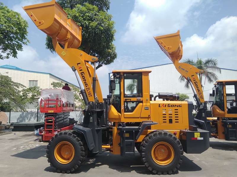 Máy xúc lật LaiGong ZL18T gầu 1m3 - xúc lật giá ưu đãi !