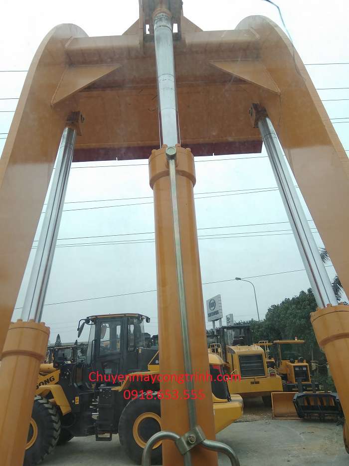 Máy xúc lật LaiGong ZL15LA cần dài 4.5m xúc nông sản