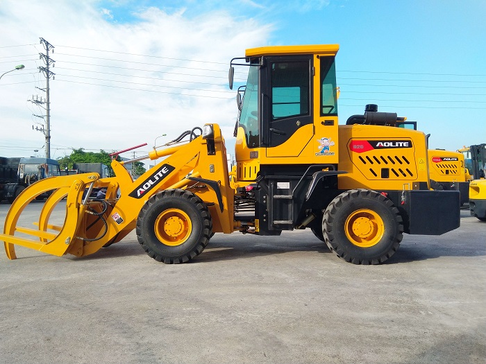 Xe Máy Xúc Lật Gắp Gỗ Giá Rẻ Aolite 926LF 