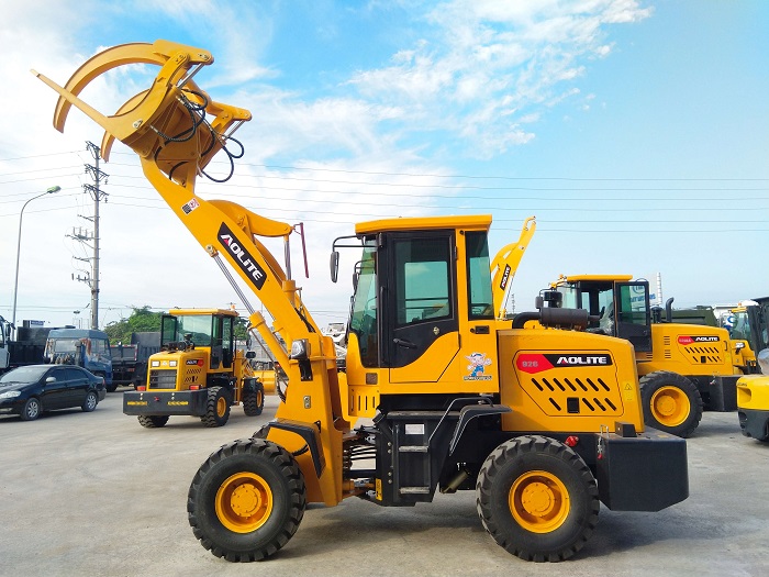 Xe Máy Xúc Lật Gắp Gỗ Giá Rẻ Aolite 926LF 