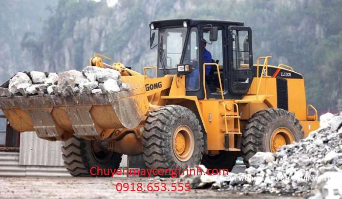 Máy xúc lật LiuGong ZL50CN gầu 3m3 - xúc lật chính hãng