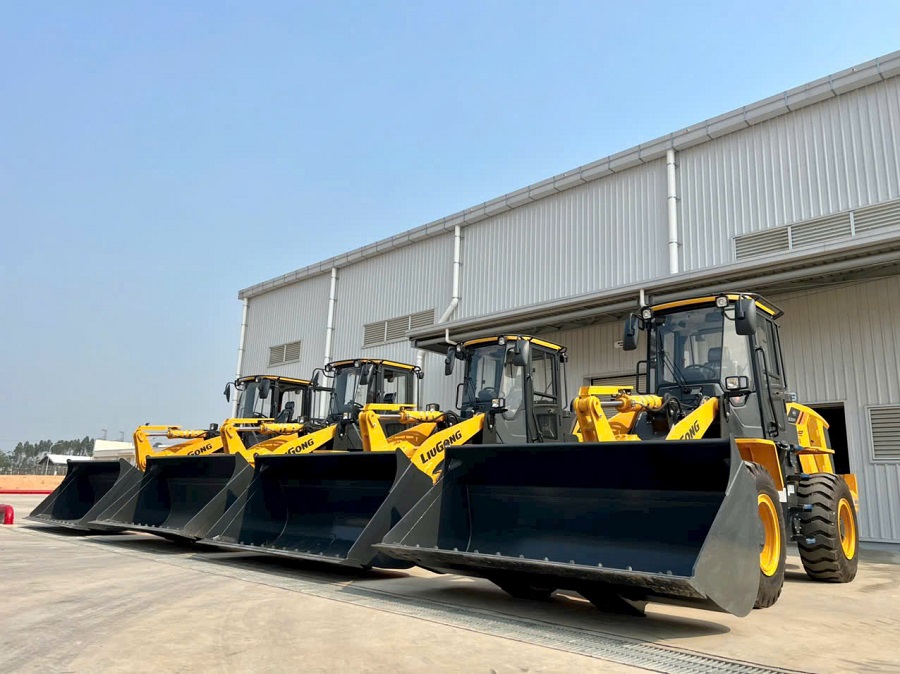 Máy xúc lật LiuGong CLG835H gầu 2.5m3 - Cty Hải Âu 