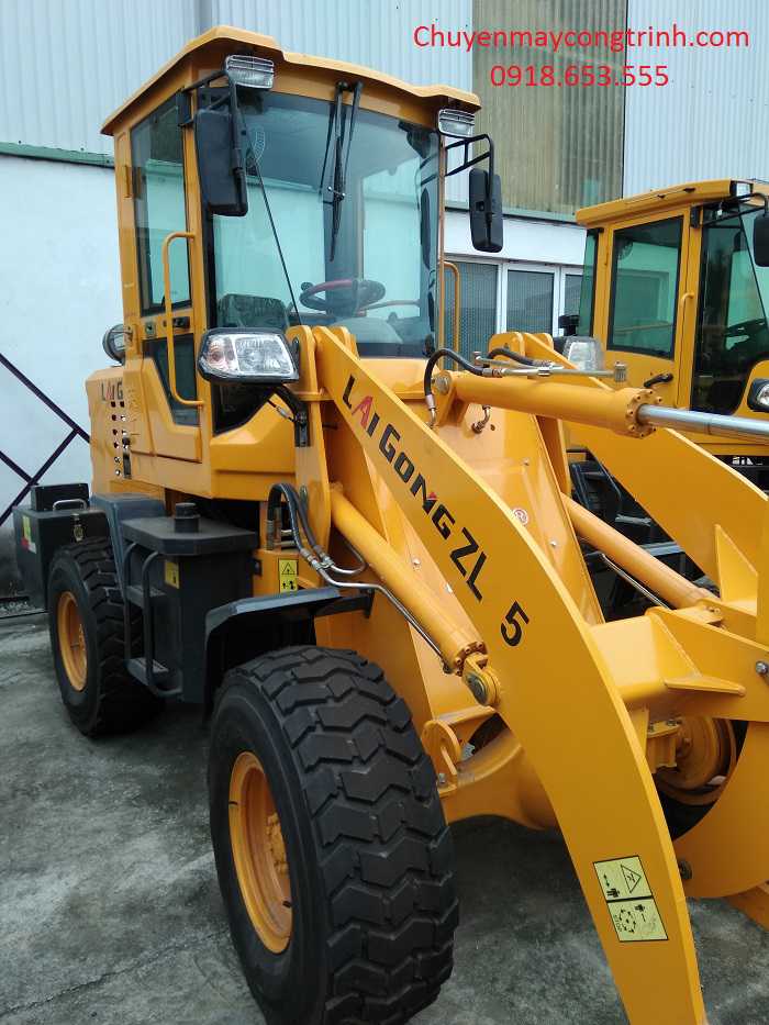 Máy xúc lật LaiGong ZL15 - gầu 5 tấc