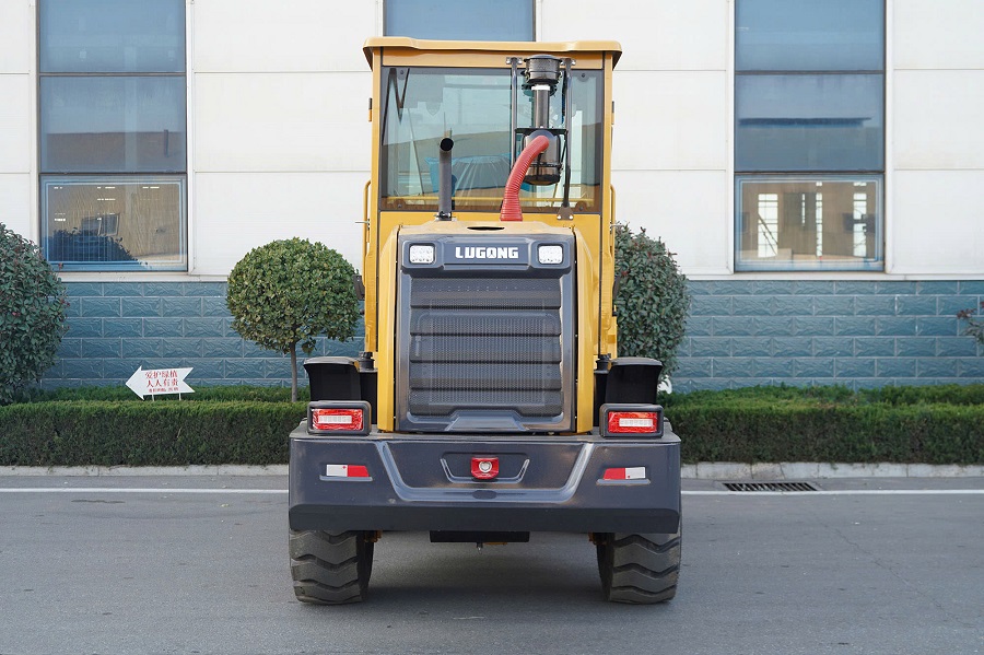 Xúc lật Lugong T930 gầu 0.9 khối chuyên vật liệu xây dựng