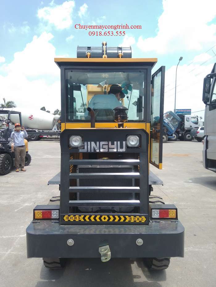 Máy xúc lật nhỏ JingYu ZL918 gầu 0.35m3 giá rẻ - Hải Âu