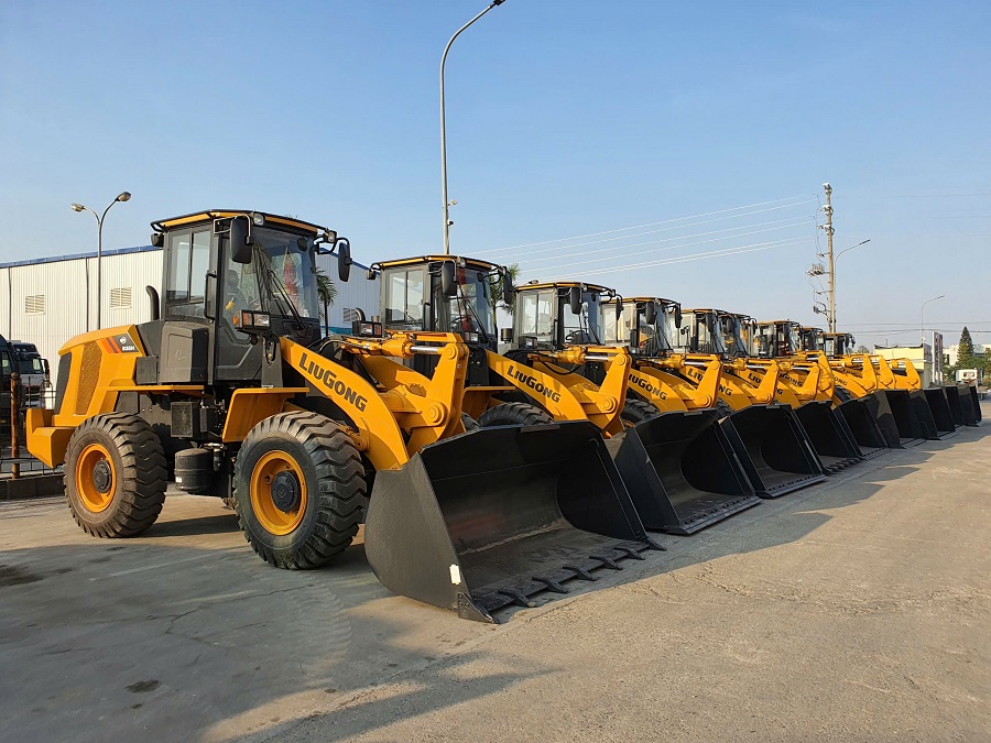 Máy xúc lật LiuGong CLG835H gầu 2.5m3 - Cty Hải Âu 