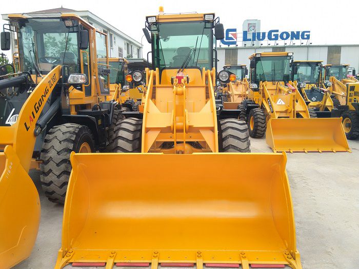 Bán xe máy xúc lật mini giá rẻ Aolite 928 gầu 1m3 - Hải Âu